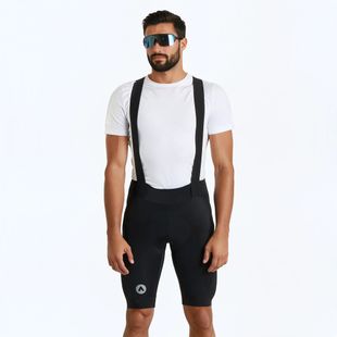 Vyriški dviračių šortai ATTABO Kirun Bib Shorts juodi