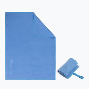 Greitai džiūstantis rankšluostis AQUASTIC Havlu M tamsiai mėlynas