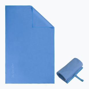 Greitai džiūstantis rankšluostis AQUASTIC Havlu L tamsiai mėlynas