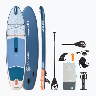 Irklentė SUP AQUASTIC Perth Pro 11'2" allround balta