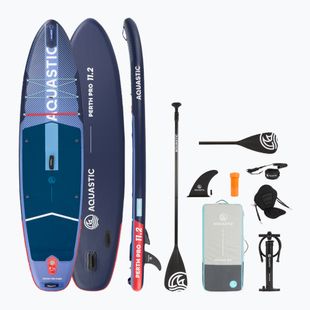 Irklentė SUP AQUASTIC Perth Pro 11'2" allround tamsiai mėlyna