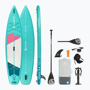 Irklentė SUP AQUASTIC Touring 11'6" žalia