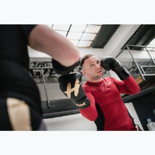 Bokso pirštinės HOOK FIGHTING Ready To Spar juodos