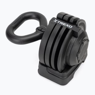 Kettlebell reguliuojamas XTREXO TXO-B4W004 12 kg juodas