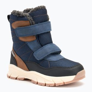 Vaikiški sniego batai KADVA Nevad WaterProof Jrb 3M Thinsulate tamsiai mėlyni