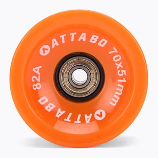 Longboardo ratukai ATTABO Longboard Wheels 70x51 mm 4 vnt. Oranžiniai