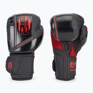Bokso pirštinės DIVISION B-2 Pro Carbon black/red