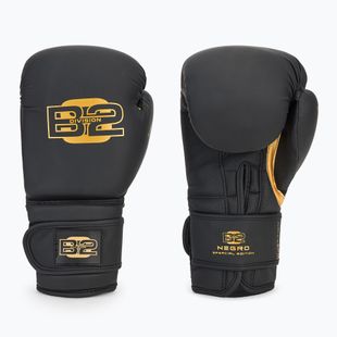 Bokso pirštinės DIVISION B-2 Pro Carbon black/gold