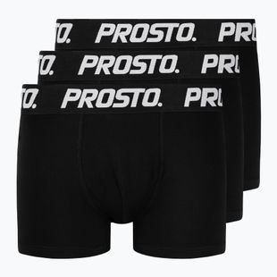 Vyriški šortai PROSTO Boxers 3 vnt. black