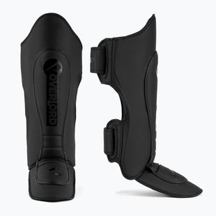 Overlord Club blauzdikaulio protektoriai juodi 301003-BK/S