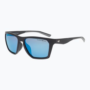 Saulės akiniai GOG Altiplano matt black/grey/reflex white blue