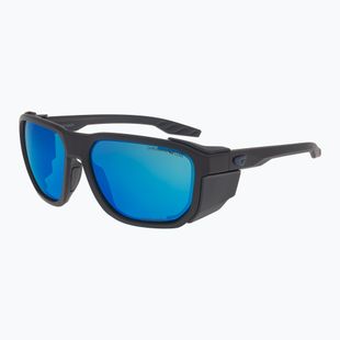 Saulės akiniai GOG Pamir matt metallic black/black/reflex white blue