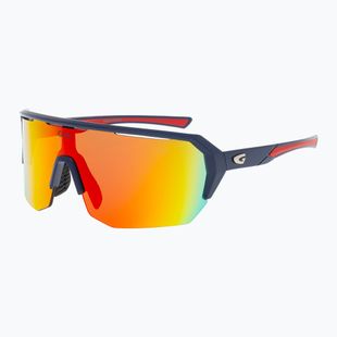 Akiniai nuo saulės GOG Bragi navy blue/red reflex black/red