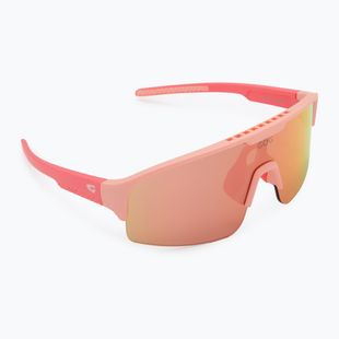 Vaikiški akiniai nuo saulės GOG Petra matt light pink/pink reflex red