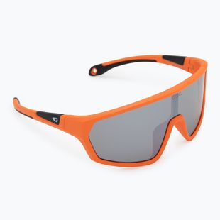 Vaikiški akiniai nuo saulės GOG Flint matt neon orange/black reflex silver