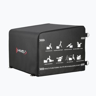 Dėžė treniruotėms HMS HTB61 Hip Thrust black