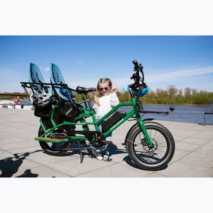 Elektrinis dviratis JOBOBIKE Transer 48V 15Ah 720Wh žalias