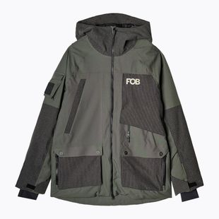 Vyriška snieglenčių striukė 4F M511 khaki