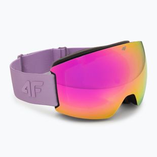 Slidinėjimo akiniai 4F U044 violet/gradient smoke