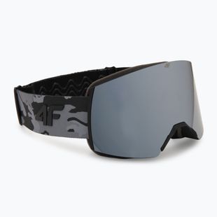 Vaikiški slidinėjimo akiniai 4F M041 anthracite allover