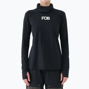 Moteriški termoaktyvūs marškinėliai 4F F086 deep black
