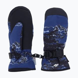 Vaikiškos slidinėjimo pirštinės 4F Fnk M199 navy