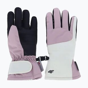 Vaikiškos slidinėjimo pirštinės 4F Fnk U189 light pink