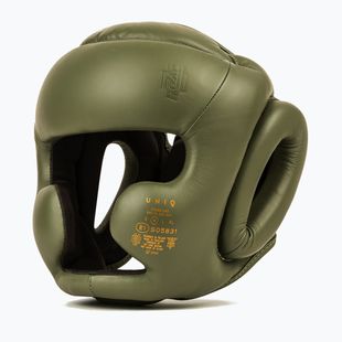 Bokso šalmas UNIQ Full Coverage classic khaki