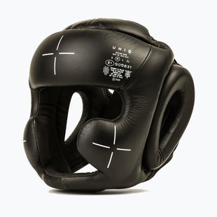 Bokso šalmas UNIQ Full Coverage technical black