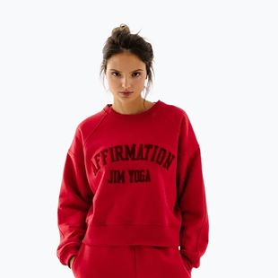 Moteriškas flisinis džemperis JoyInMe Classic Pullover berry crash