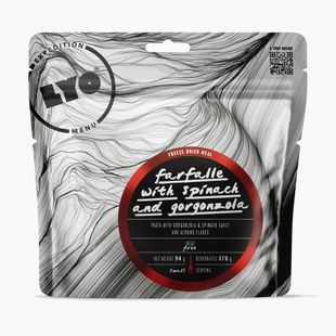 Liofilizuotas maistas LYOFOOD Farfalle su špinatais ir gorgonzola 370 g