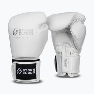 Bokso pirštinės StormCloud Muay Thai Blizzard 2.0 white/silver