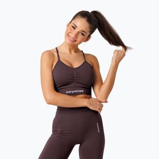 Treniruoklių liemenėlė Carpatree Allure Seamless berry brown