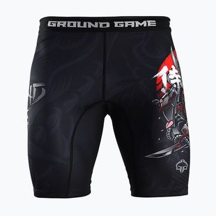 Ground Game Vale Tudo Samurai 2.0 vyriški treniruočių šortai juodi/daugiaspalviai