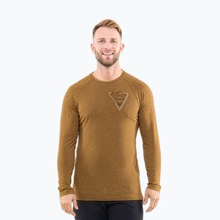 Vyriški termoaktyvūs marškinėliai Viking Andali brown