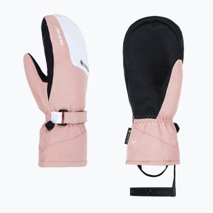Moteriškos slidinėjimo pirštinės Viking Sherpa 2.0 Gore-Tex Mitten Ski light pink/white