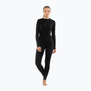 Moteriškas termo apatinio trikotažo komplektas Viking Meriboo Base Layer black