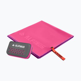 Greitai džiūstantis rankšluostis Alpinus Tarifa pink