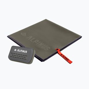 Greitai džiūstantis rankšluostis Alpinus Tarifa dark green