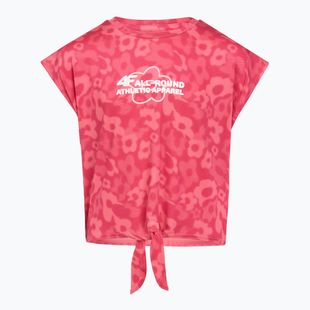 Vaikiški marškinėliai 4F The Color's Energy F1965 light pink allover