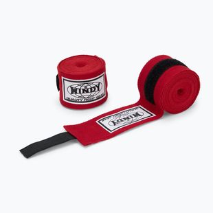 Bokso raiščiai Windy HW-2 450 cm red