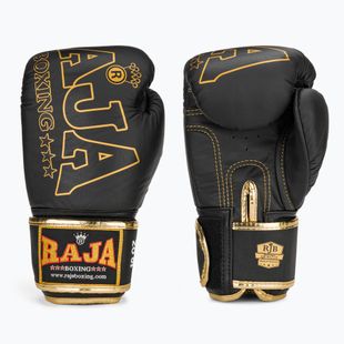 Bokso pirštinės RAJA BOXING Origin Standard Genuine Leather black