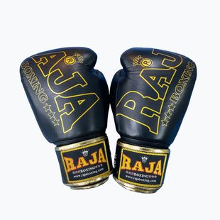 Bokso pirštinės RAJA BOXING Origin Standard Genuine Leather black