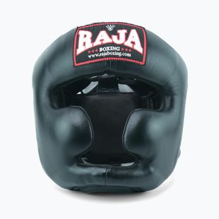 Bokso šalmas RAJA BOXING Semi Leather black