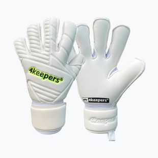 Vaikiškos vartininko pirštinės 4keepers Retro 42 RF2G Jr baltos