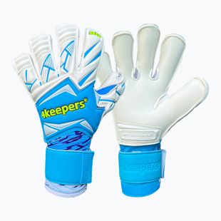 Vaikiškos vartininko pirštinės 4keepers Force V1.25 FURY RF2G Jr mėlynos