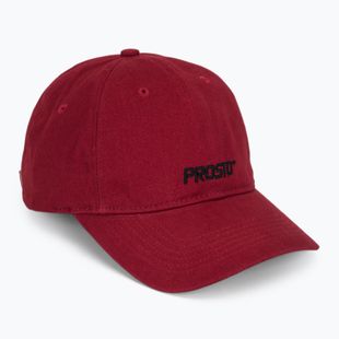 Kepurė su snapeliu PROSTO Infinity maroon