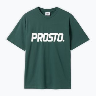 Vyriški marškinėliai PROSTO Big Log bottle green