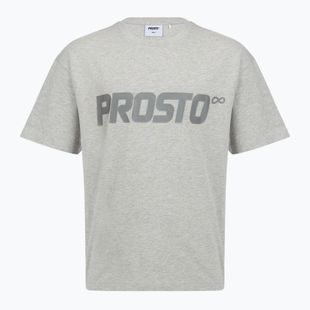 Vyriški marškinėliai PROSTO Big Log grey/melange