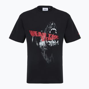 Vyriški marškinėliai PROSTO Bark black